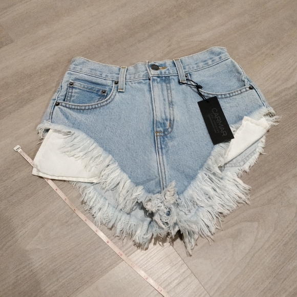 NWT Carmar Alice Rogueite denim shorts - Picture 7 of 15